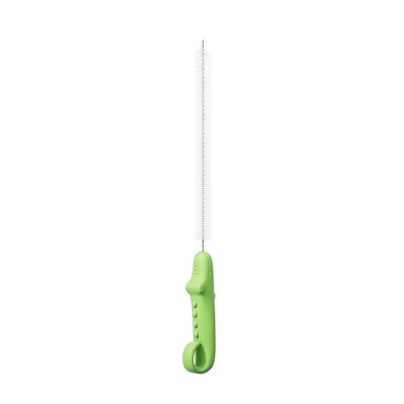Extra Long Straw Brush Cleaner – Thick Long Handle Bottle Straw Cleaning Brush for Water Cups, Baby Bottles, and Hard-to-Reach Tubes, Must-Have Kitchen Cleaning Gadget